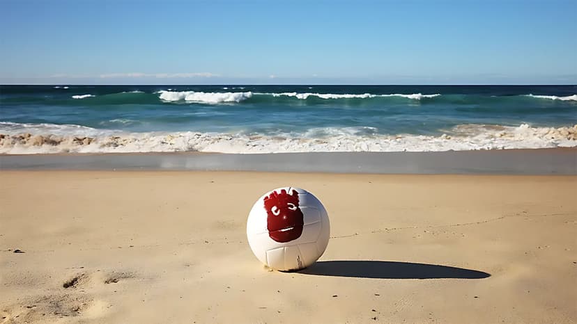 Castaway Island with Wilson